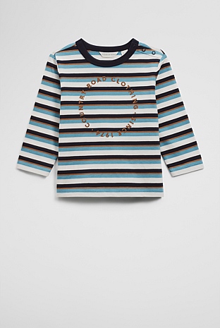 Long Sleeve Circle Logo T-Shirt
