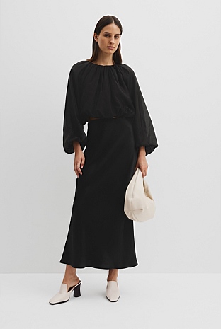 Voluminous Soft Blouse