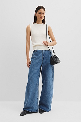 Cotton Wool Knit Tank