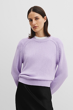Cotton Wool Crew Knit