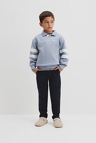 Organically Grown Cotton Collared Sweat