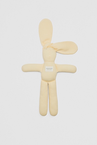 Organically Grown Cotton Waffle Bunny