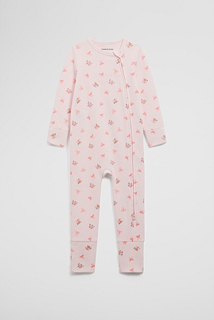 Organically Grown Cotton Waffle Jumpsuit