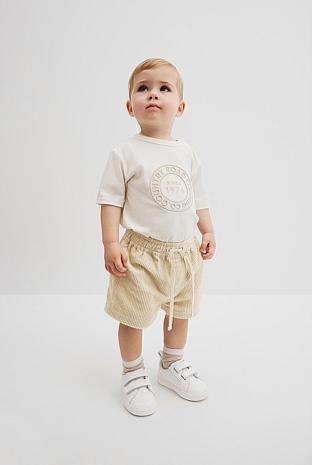 Australian Cotton Oversize Circle Logo T-Shirt