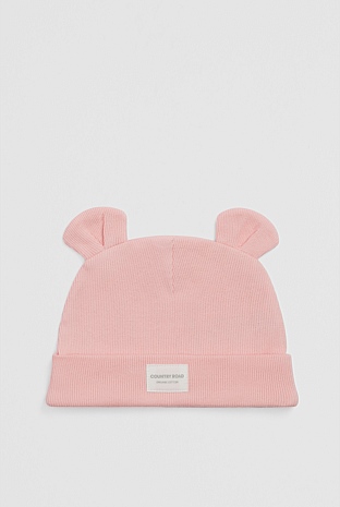 Organically Grown Cotton Rib Beanie