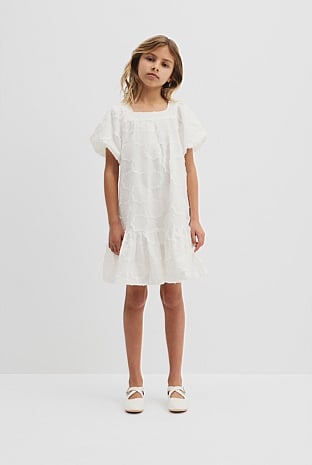 Embroidered Floral Mini Dress