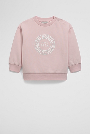 Australian Oversized Circle Logo Sweat
