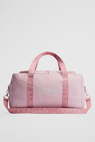 Recycled Nylon Logo Weekender