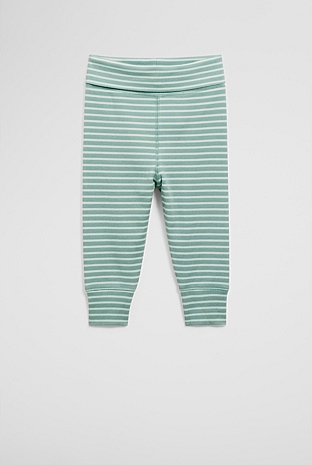 Organically Grown Cotton Fold-Over Soft Pant