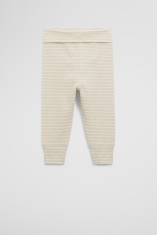 Organically Grown Cotton Fold-Over Soft Pant