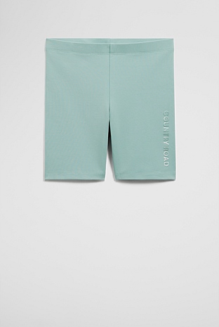 Organically Grown Cotton Blend Bike Short