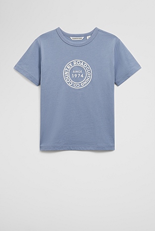 Australian Cotton Oversized Logo T-Shirt