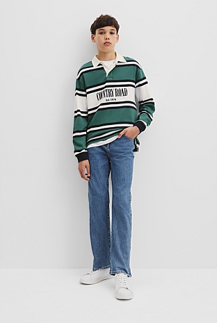 Teen Australian Cotton Panelled Rugby Shirt