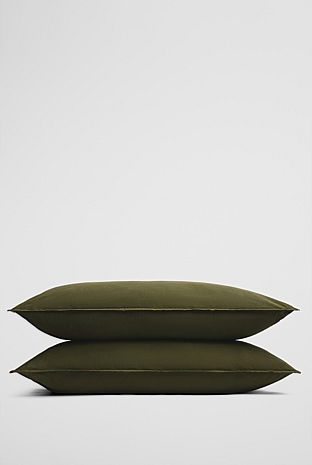 Brae Australian Cotton King Pillowcase Pair