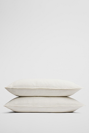 Skye Organically Grown Linen King Pillowcase Pair
