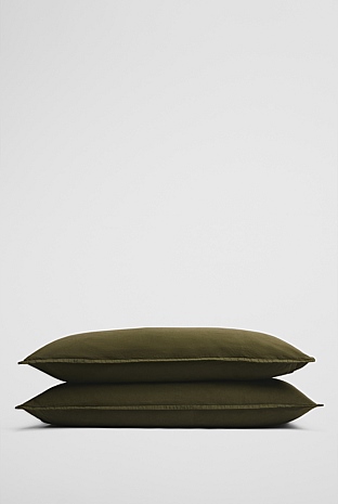 Brae Australian Cotton Pillowcase Pair