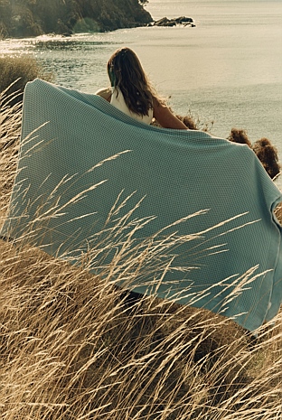 Monti Australian Cotton Waffle Blanket