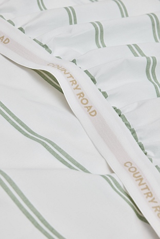 Goldie Australian Cotton Double Fitted Sheet