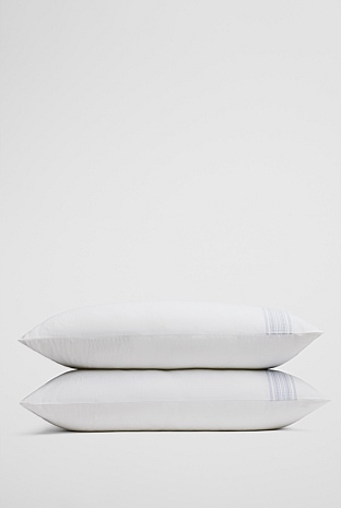 Plume Organically Grown Linen Cotton King Pillowcase Pair