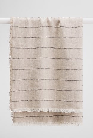 Grove Organically Grown Linen Throw