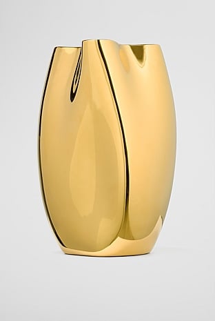 Phoebe Brass Large Vase