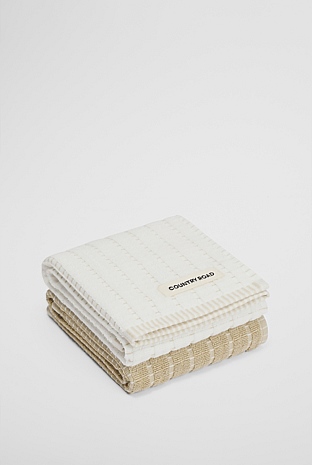 Mira Verified Australian Cotton Tea Towel Pack of 2