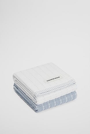 Mira Verified Australian Cotton Tea Towel Pack of 2