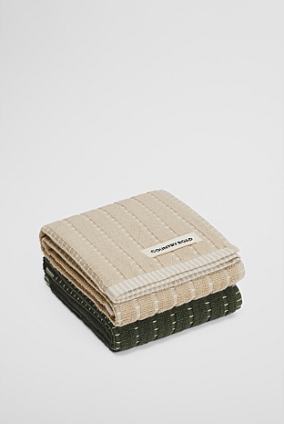 Mira Verified Australian Cotton Tea Towel Pack of 2