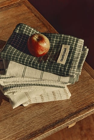 Laine Verified Australian Cotton Tea Towel Pack of 3