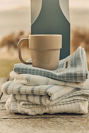 Laine Verified Australian Cotton Tea Towel Pack of 3