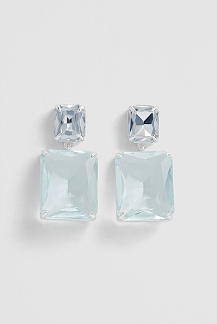 Crystal Drop Stud