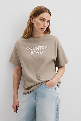 Australian Cotton Monogram T-Shirt