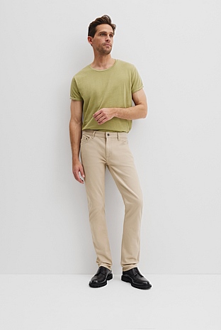 Twill Five-Pocket Pant