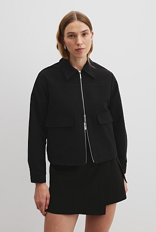 Organically Grown Cotton Zip-Through Jacket