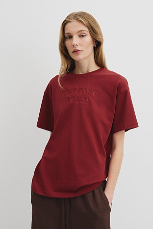 Australian Cotton Monogram T-Shirt