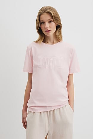 Verified Australian Cotton Heritage Embroidered T-Shirt