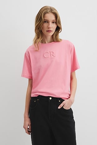 Australian Cotton CR Logo T-Shirt