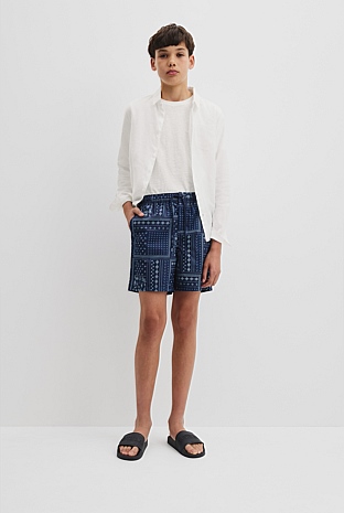Paisley Print Bshort