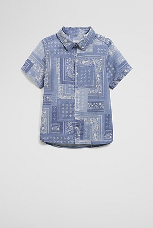 Patch Paisley Shirt