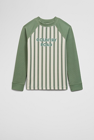 Stripe Logo Rash Vest