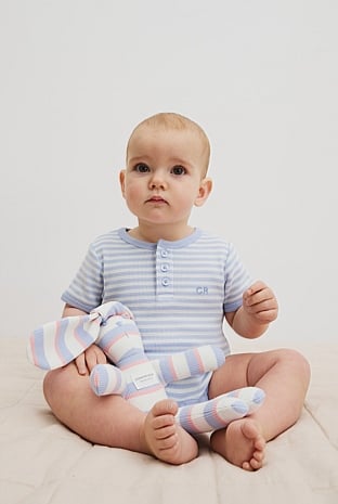 Waffle Short Sleeve Bodysuit