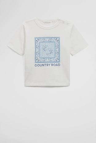 Paisley Print Oversized T-Shirt