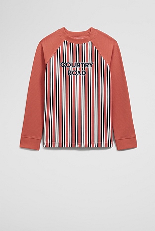 Stripe Logo Rash Vest
