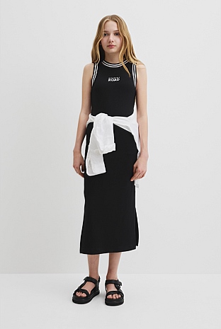 Rib Midi Dress