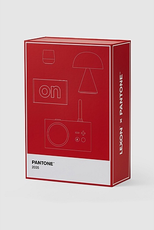 Gift Set Pantone - Includes Mino+ Mini Speaker, Flip Classic Clock, Mina M Lamp, Thykho 3  Speaker -