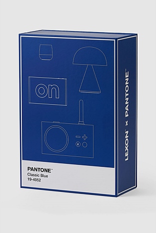 Gift Set Pantone - Includes Mino+ Mini Speaker, Flip Classic Clock, Mina M Lamp, Thykho 3  Speaker -