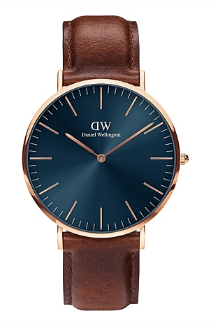 Classic 40 St Mawes Rose Gold Arctic Watch