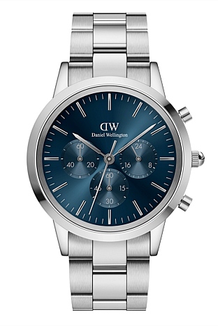 Iconic Chronograph 42 Link Silver Arctic Sunray Watch