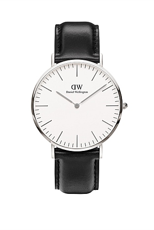 Classic 40 Sheffield Silver & White Watch
