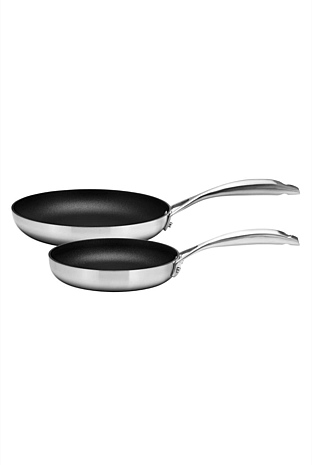 Stainless Steel Starter Frypan 2 Piece Set 20cm & 26cm - 2pc
